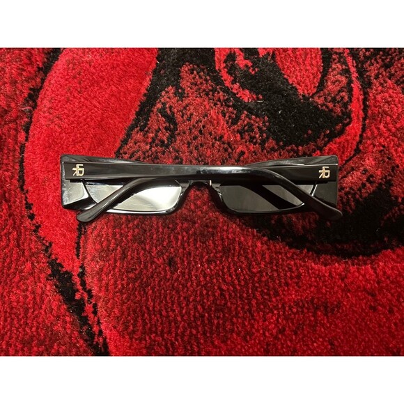Robert & Fraud Geraldine Black Micro Sunglasses